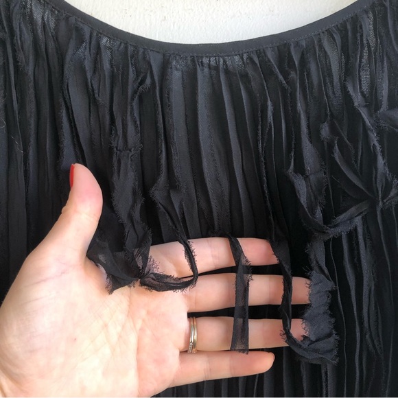 Vintage Simon Chang Set : Tassel Tank Top & Skirt - Picture 3 of 15